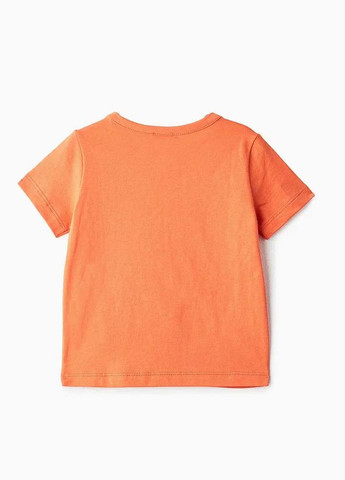Оранжевая футболка United Colors of Benetton