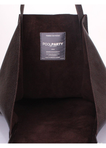 Сумка из натуральной кожи Edge white PoolParty (262891858)