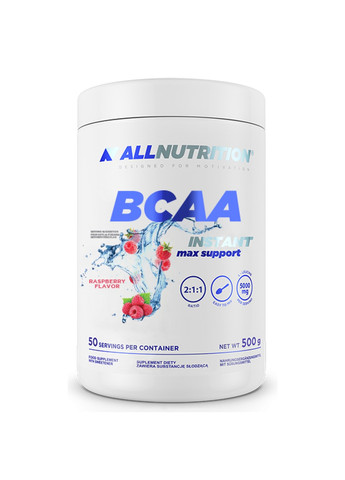 Комплекс амінокислот BCAA Max Support Instant - 500г Кавун Allnutrition (269461995)