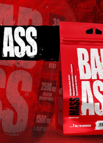 Гейнер Bad Ass Mass 7000 g (Bounty) Fitness Authority (276251516)