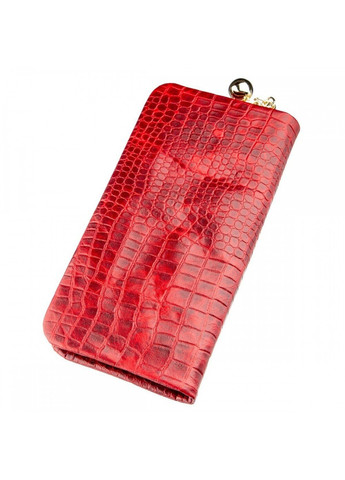 Жіночий шкіряний гаманець Guxilai 18960 Помаранчевий Baliya (262453626)