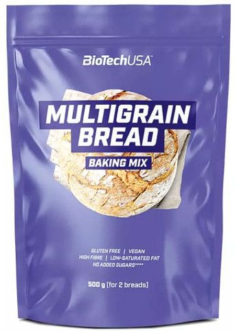 Multigrain Bread Baking Mix 500 g /2 servings/ Biotechusa (267724855)