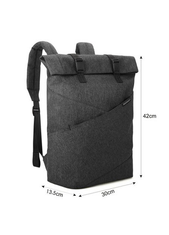 Мужской рюкзак для ноутбука 15.6” (BM0140006A001) чёрный Bagsmart (263360717)