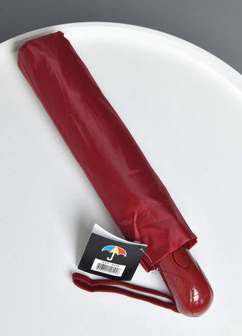 Зонт полуавтомат бордового цвета Let's Shop (269088980)