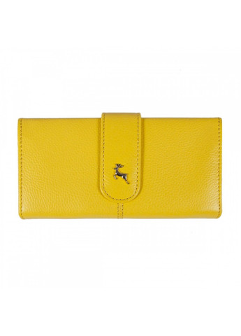 Английский женский кожаный кошелек J53 AURORA (Желтий) Ashwood (276456865)