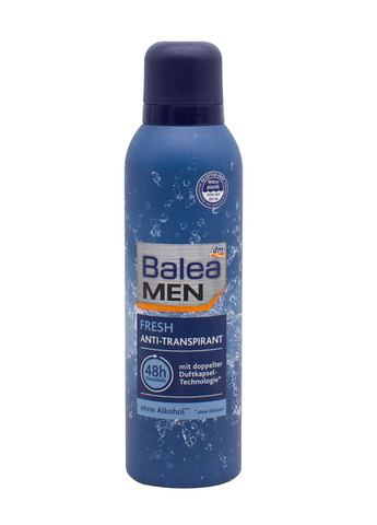 Дезодорант-антиперспирант MEN Fresh 200 мл Balea (259518283)