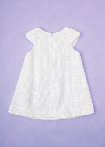Белое платье белое из батиста с вышивкой KRAKO (258330018)
