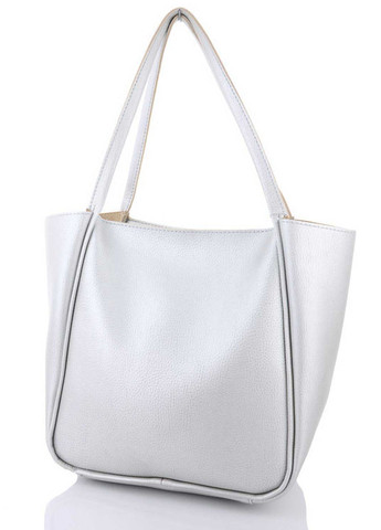 Сумка жіноча крос боді екошкіра (wel-10411) Срібна WeLassie (260480708)