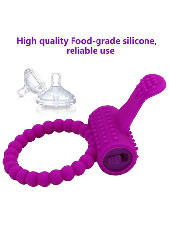 Эрекционное кольцо с вибрацией Langsha (259035793)