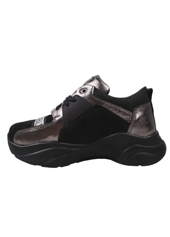 Кросівки жіночі Натуральна замша, колір чорний Maxus Shoes 37-20DTS чорні (257426344)