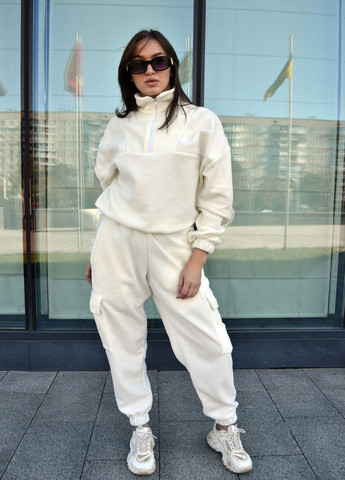 Женский спортивный костюм из поларфлиса No Brand (264209580)