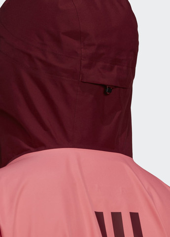 Красная демисезонная дождевик terrex gore-tex paclite adidas