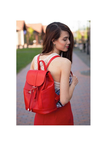 Жіночий шкіряний рожевий рюкзак «Олсен барбі» bn-bag-13-barbi BlankNote (263519138)