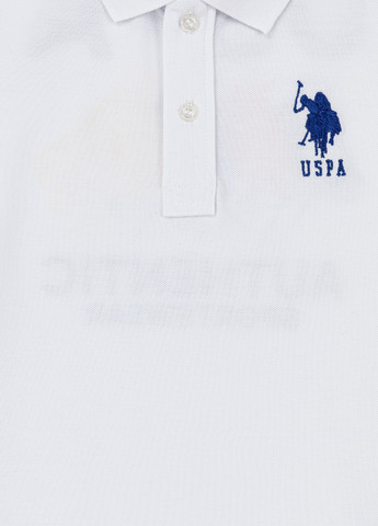 Белая детская футболка-футболка u.s/ polo assn. на мальчика для мальчика U.S. Polo Assn.