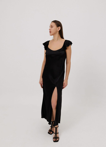 Чорна сукня silk чорна ALNEST