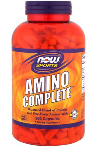 Amino Complete 360 Caps Now Foods (256721626)