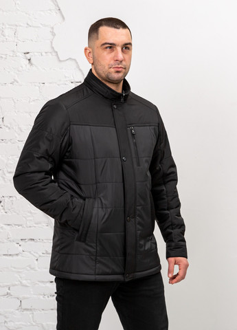 Черная демисезонная мужская демисезонная куртка большого размера бренд vavalon SK