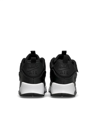 Черные демисезонные кроссовки мужские, вьетнам Nike Air Max 90 Surplus Black White M