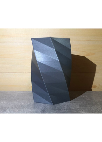 Шестигранна декоративна тонкостінна ваза «Полігональна спіраль». ЗаСвіт (261555467)