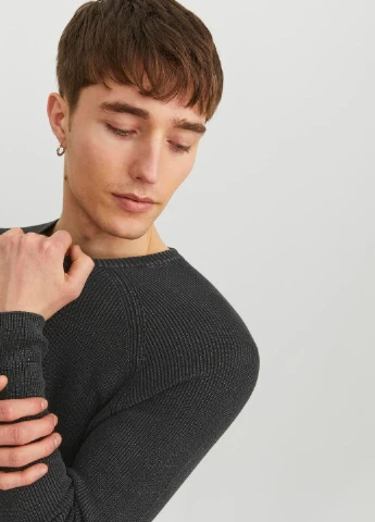Черный джемпер демисезон,чорный-белый,jack&jones Jack & Jones