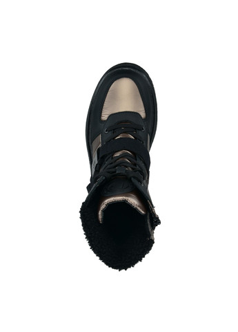 Жіночі черевики Catania Чорні з золотим Bagatt (265624138)