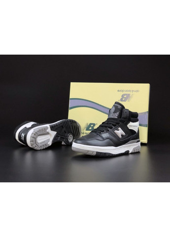 Чорні Осінні чоловічі кросівки чорні з бежевим «no name» New Balance 650