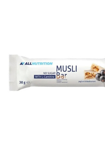 All Nutrition Musli Bar L-carnitine 30 g Black Currant Allnutrition (256721046)