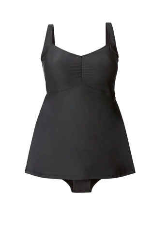 Черный летний купальник купальник-платье, слитный Esmara