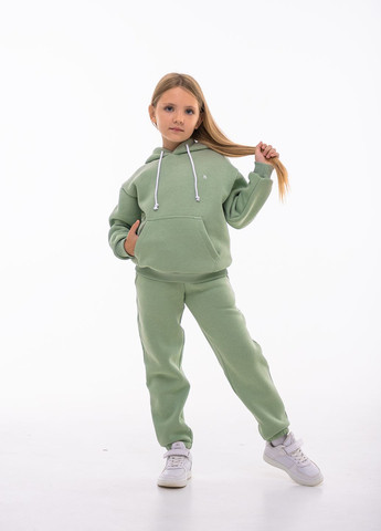 Утепленный детский спортивный костюм на флисе для девочки/мальчика Kindamor warm winter (264385330)