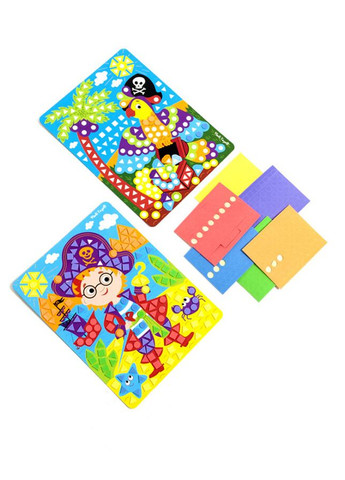 Набор для творчества "Мягкая мозаика. Пират» цвет разноцветный ЦБ-00136766 Vladi toys (268121708)