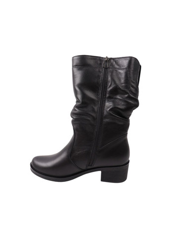 сапоги женские черные натуральная кожа SAVIO