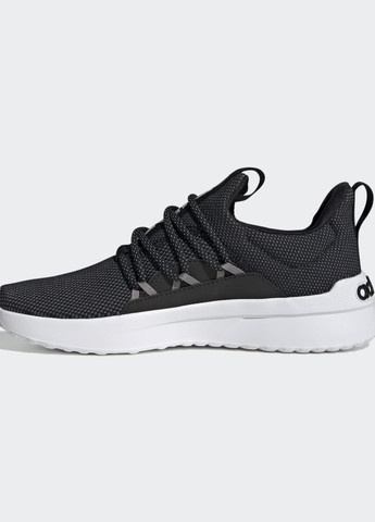 Черные всесезонные кроссовки lite racer adapt 4.0 cloudfoam slip-on adidas