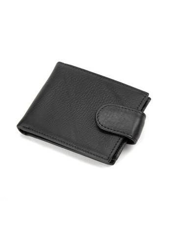 Мужское кожаное портмоне черное с кнопкой M39-9923-1FRA Tiding Bag (277963170)
