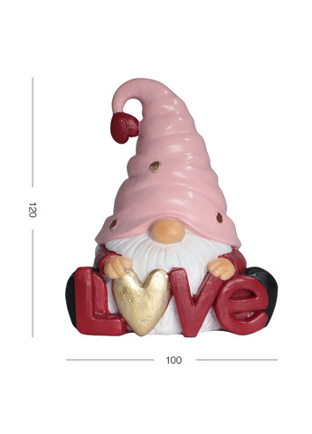 Статуэтка декоративная "LOVE", 10х12 см MVM (268126266)
