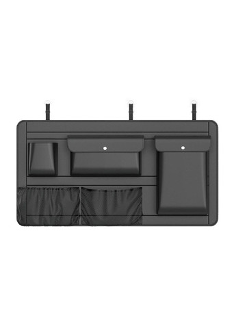 Автомобільний підвісний компактний органайзер на спинку сидіння для багажника 91х45 см (475282-Prob) Чорний Unbranded (265391201)