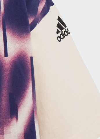 Рожева демісезонна футболка arkd3 allover print adidas