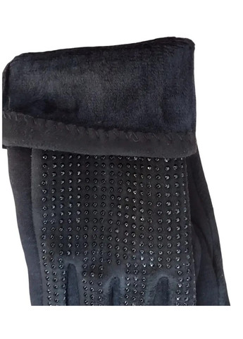 Жіночі розтяжні рукавички Чорні 195S3 л л BR-S (261771525)