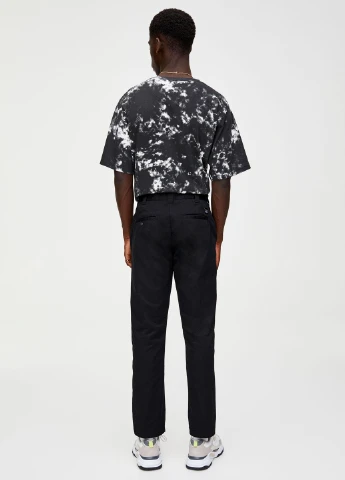 Черные брюки Pull & Bear