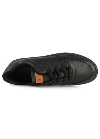Черные демисезонные кроссовки мужские бренда 9200213_(1) Stilli