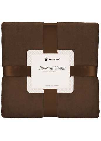 Плед-покривало Luxurious Blanket 200 x 220 см HA7208 Springos (258251871)