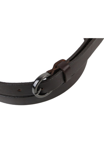 Женский кожаный ремень 1423-20 темно-коричневый Skipper (266143662)