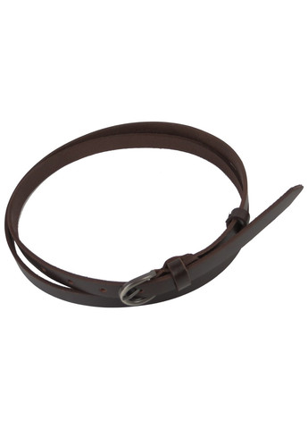 Женский кожаный ремень 1408-15 темно-коричневый Skipper (266142695)