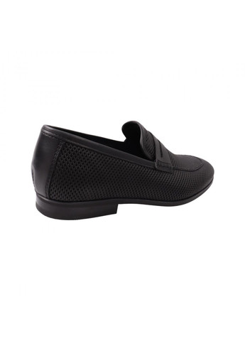 Черные туфли мужские черные натуральная кожа Vadrus