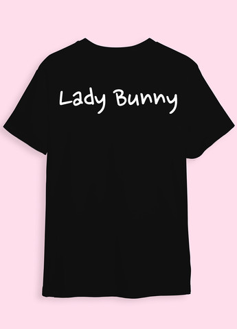 Чорна футболка чорна "bunny" Lady Bunny