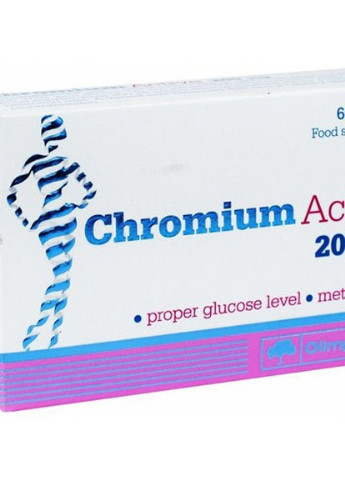 Olimp Nutrition Chrom Activ 200 mg 60 Caps Olimp Sport Nutrition (256723105)