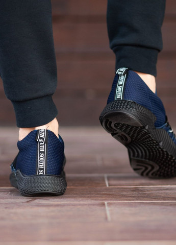 Синие демисезонные кросовки south shock navy Vakko