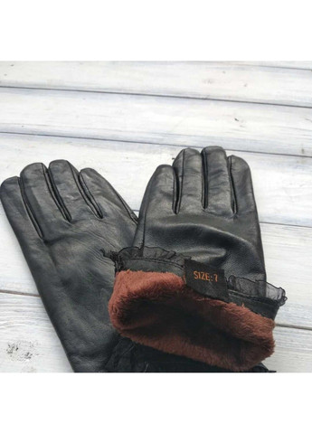Жіночі шкіряні рукавички чорні 357s1 S Felix (261486670)