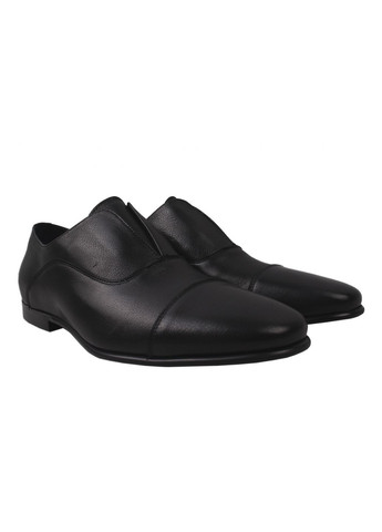 Черные туфли класика мужские натуральная кожа, цвет черный Antoni Bianchi