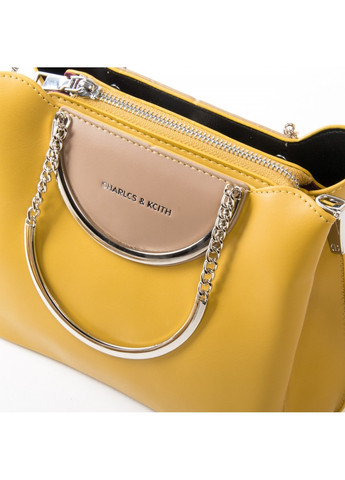 Женская сумочка из кожезаменителя 01-06 1983 yellow Fashion (261486762)