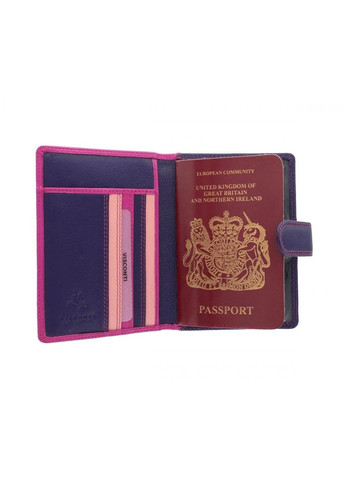 Шкіряна обкладинка для паспорта rb75 berry m Visconti (263135537)